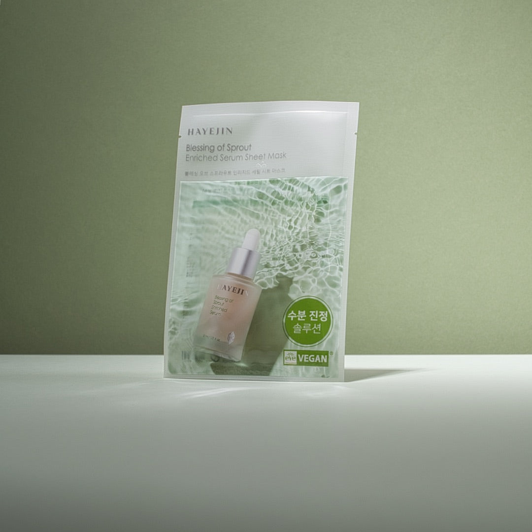 Vyživující pleťová plátýnková maska